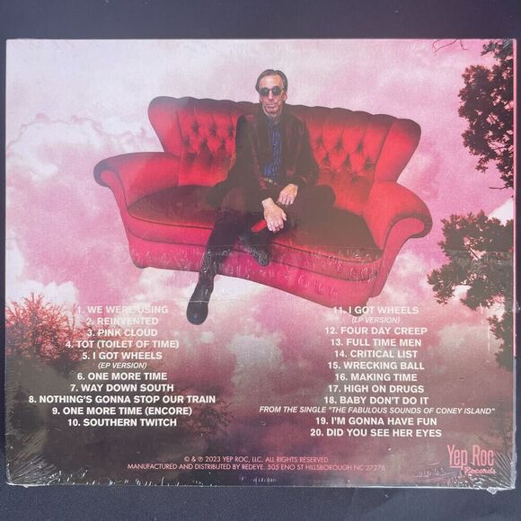 Full Time Men Part Time Job NEW Compact Disc CD Fleshtones Yep Roc 2023 - Picture 2 of 2